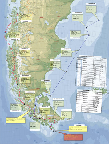 Ver ruta Cabo de Hornos